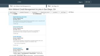 7 Mcm Midland Credit Management Inc Jobs in San Diego, CA ...