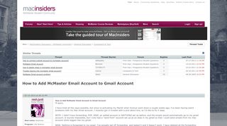 How to Add McMaster Email Account to Gmail Account - MacInsiders ...