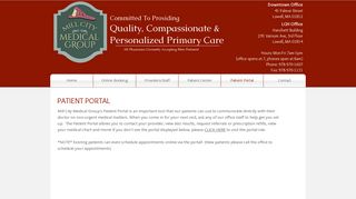 mcmg | Patient Portal