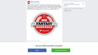 Motorcycle News - MCN Fantasy Road Race, in ... - Facebook