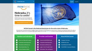 MCNA Dental: Nebraska Medicaid: Home