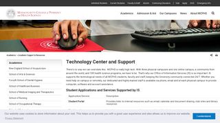Technology Center & Support | MCPHS University