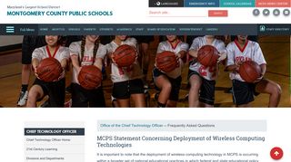 FAQ - Montgomery County Public Schools