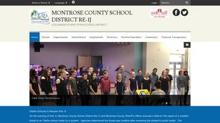 Montrose County School District RE-1J: Home