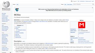 MCSim - Wikipedia