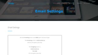 MCSNet Support - Email Setup Guides