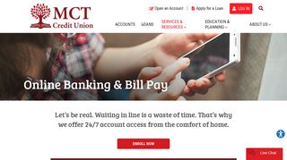 Online Banking & Bill Pay | MCT CU | Port Neches, TX - Beaumont, TX ...