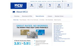 MCU Online Banking Promo