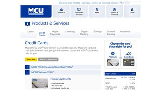 MCU: Credit Cards