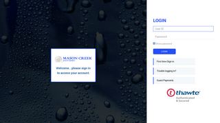 Login Page & New User Signup