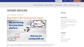 mds:cloud | MD Synergy