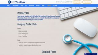 MDToolbox: Contact Us