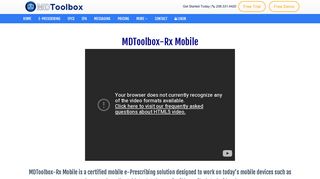 MDToolbox-Rx Mobile