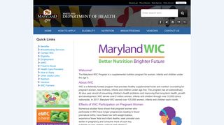 MD WIC - PHPA - Maryland.gov