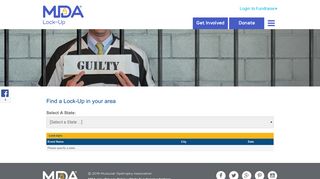Find a Lock-Up in your area - Muscular Dystrophy Association