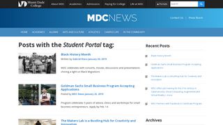 Student Portal | MDC News