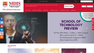 MDIS: Study in Singapore | Private Schools in Singapore