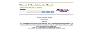 Mondelez Extranet - Mondelez International