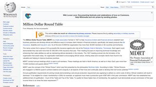 Million Dollar Round Table - Wikipedia
