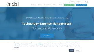 MDSL: Global Technology Expense Management Solutions