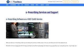 e-Prescribing Services: MDToolbox