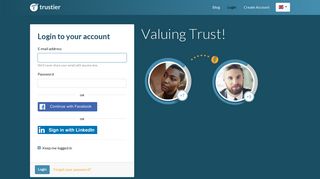 Login to your account - Trustcoin