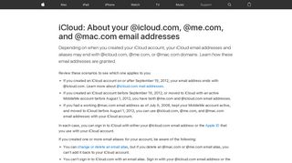 iCloud: About your @icloud.com, @me.com, and @mac.com email ...