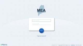 Maine Educational Assessments (MEA) Portal - Login