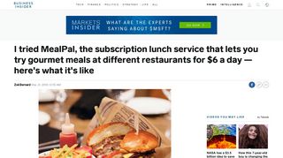 MealPal: What it's like to use the lunch subscription service that costs ...