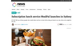 MealPal Sydney: Subscription lunch service launches ... - News.com.au