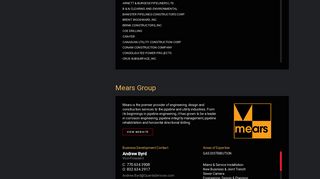 Mears Group | Quanta Services