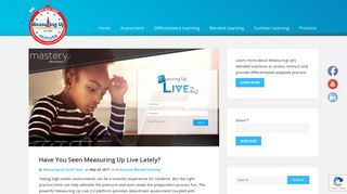 Have You Seen Measuring Up Live Lately? – Measuring Up to the ...