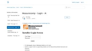 Measurecomp - Login – Interior Logic Group