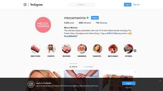 Mecca Maxima (@meccamaxima) • Instagram photos and videos