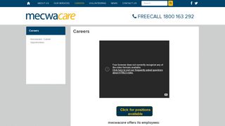 Careers · mecwacare