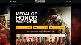 Medal of Honor Warfighter - Battlelog / MOHW