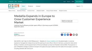 Medallia Expands in Europe to Grow Customer Experience Market