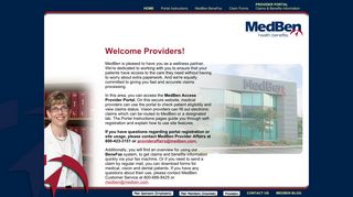 MedBen -- Welcome Providers!