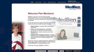 MedBen -- Welcome Plan Members!