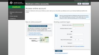 Access online account - Medicare online account - Welcome to your ...