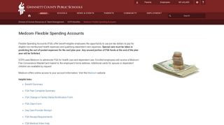 Medcom Flexible Spending Accounts | GCPS
