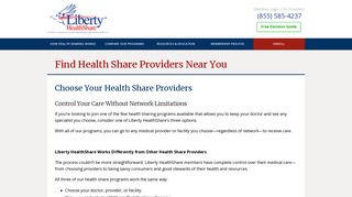 Find Health Share Providers Near You | Liberty HealthShare
