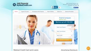 Apply for Medical Financing Credit Card & Loans for Medical ...