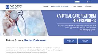 Medeo Virtual Care - Healthcare Providers