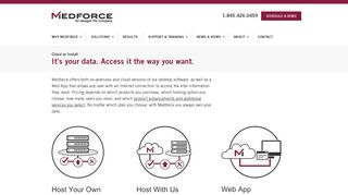 Cloud or Install | Medforce | Process and Document Management