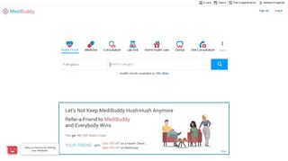 MediBuddy: Book Health Checks, Lab tests, Online Medicine ...