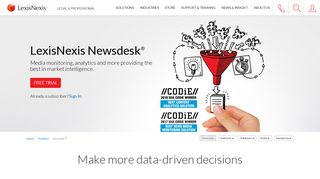 Media Monitoring & Analytics | LexisNexis Newsdesk