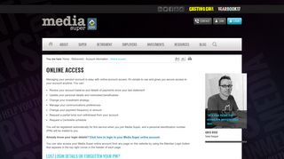 Online access | Media Super