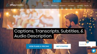 3Play Media – Video Captioning, Transcription, Audio Description ...