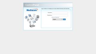 Home Network Manager - configuration utilities - Mediacom